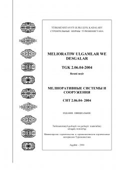 СНТ 2.06.04-2004